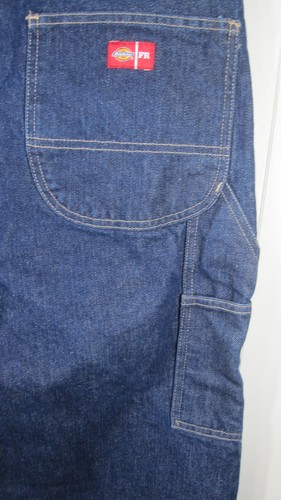 Dickies FR Jeans Mens Size 40x30 Arc Rating 20.0 2112 Blue Denim Workwear Rugged - Picture 3 of 18