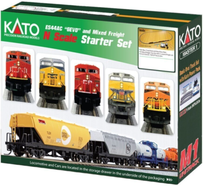 Kato N Santa Fe Super Chief Starter Set - Multicolor (1060018) for