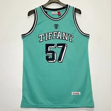 New  TIffany & Co x Mitchell & Ness Basketball  Sewned Jersey,S-XXL