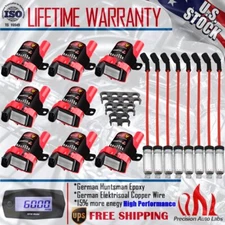 Round Ignition Coil Spark Plug Pack For Chevy Silverado GMC LS1 LS3 4.8/5.3/6.0L