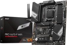  Factory Refurbished MSI PRO X670-P WIFI DDR5 Wi-Fi 6E AM5 AMD ATX Motherboard