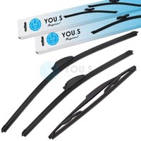 You.S Scheibenwischer SET Vorne + Hinten FüR Mazda 3 BL - 3397118909 3397007040