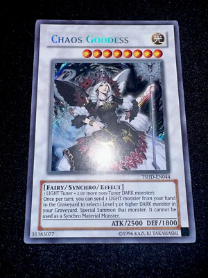 🔥YUGIOH • CHAOS GODDESS • SECRET RARE • UNLIMITED • TSHD-EN044