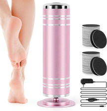 Electric Foot File Callus Remover: Adjustable Speed 1000RPM Feet File Grinder