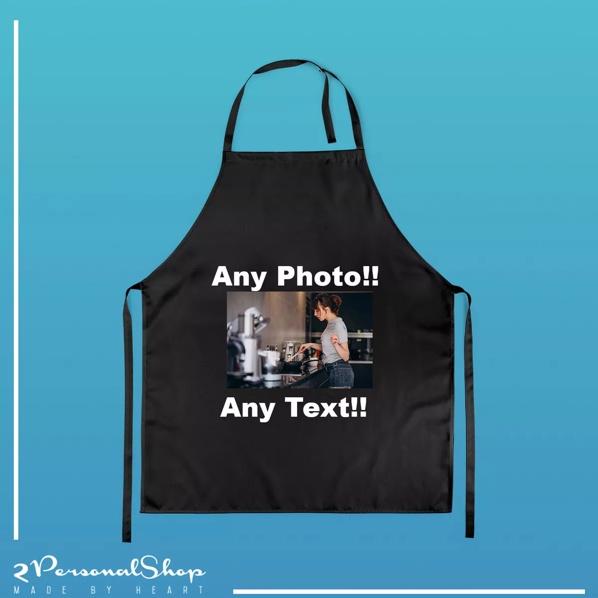 Personalised chef apron sale