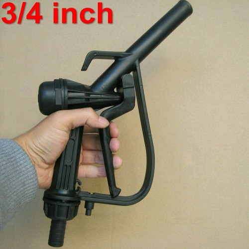 Gas Caddy / Diesel Oil Fuel Manual Delivery 3/4 NPT Nozzle Hose Trigger