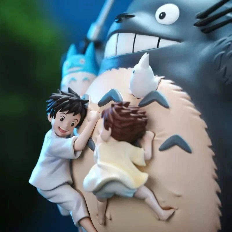 My Neighbor Totoro Toys PVC 7.48'' Model Figure Miyazaki Hayao Film Scene - Image 3 of 4