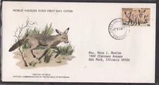 BOTSWANA 1979 3 FIRST DAY COVERS WWF WORLD WILDLIFE FUND + CARDS + CACHETS