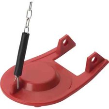 Box of 6 - Maintenance Warehouse Red Toilet Flapper - 705502