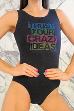 Destira Gymnastics Leotard Adult Extra Small AXS Competition Dance Aerialist Gym