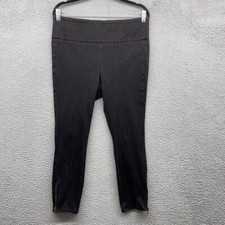 Pilcro Anthropologie Womens High Rise Denim Legging Black Elastic Size 31P