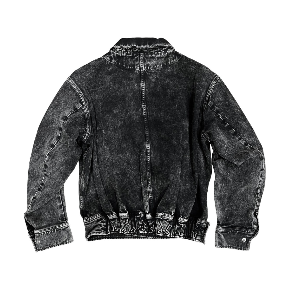 Omar Afridi Battle Dress Blouson OA SS24 BZ 104 01 Black Cotton 