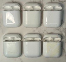 Genuine Apple AirPods A1602 Charging Case Only Lot 6 - AS IS PARTS 