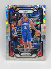 2023-24 Panini Prizm - Ricky Council IV #294 Ice Prizm (RC)
