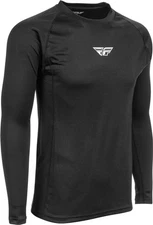 Fly Racing 2XL Under Garment Lightweight Base Layer Shirt Lite Black 354-63102X