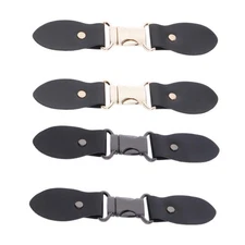 2 Pieces Sew on PU Leather Toggle Buttons