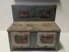 Little Orphan Annie Electric Stove Antique Vintage Metal Painted Toy 1930s