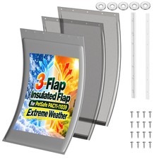 3-Flap Extreme Weather Insulated Dog Door Flap for PetSafe PAC11-11039