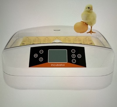 52 Egg Smart Incubator, Automatic Egg Turn, Humidity Control, Multi Egg Types