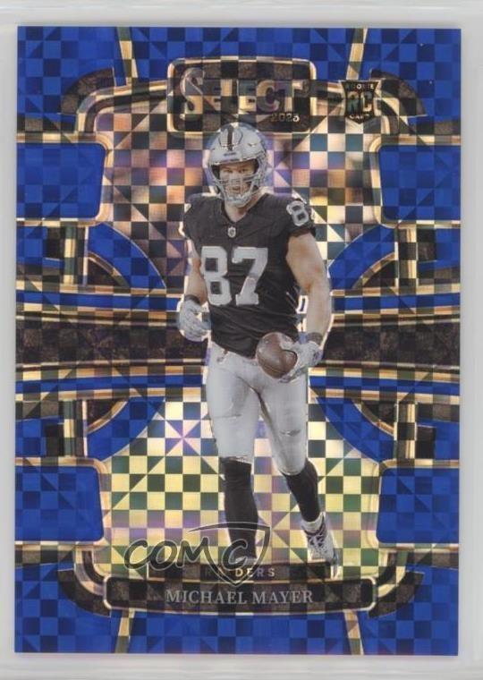 2023 Panini Select Concourse Blue Prizm 9/199 Michael Mayer #57 Rookie RC 11oh