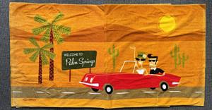 SHAG "Welcome to Palm Springs" Beach Towel