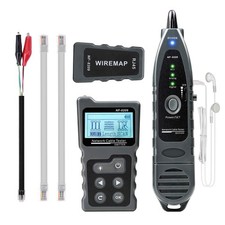 Network Cable Tester, Ethernet Wire Tracer with NCV  Lamp for CAT5 CAT6, PoE Te
