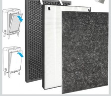 Bissell Air320 Replacement Filters Compatible Hepa 13 Carbon Air Purifier Air220