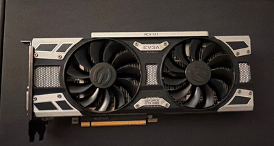 EVGA GeForce GTX 1080 SC 8GB GDDR5X PCIe x16 HDMI DP DVI Multi-Monitor