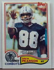 Drew Pearson 1982 Topps #321  F13