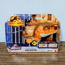 Jurassic World: Dominion Uncaged Rowdy Roars Atrociraptor Dinosaur New
