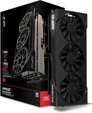 XFX Swift Radeon RX 9060 XT 16GB GDDR6 OC Triple Fan Graphics Card - Black