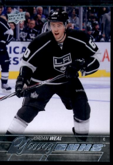 2015-16 Upper Deck #202 Jordan Weal YG RC Rookie Card