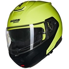 Nolan N100-6 N-Com Mivedi 329 Motorradhelm (Grün/Schwarz) Gr: L (59)
