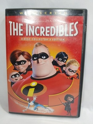 The Incredibles DVD (2-Disc Collector's Edition) Disney Pixar Fullscreen Movie