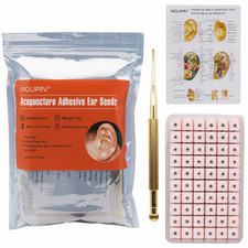 1200 Pcs Acupuncture Vaccaria Ear Seeds -Stickers Disposable Ear Press Seeds