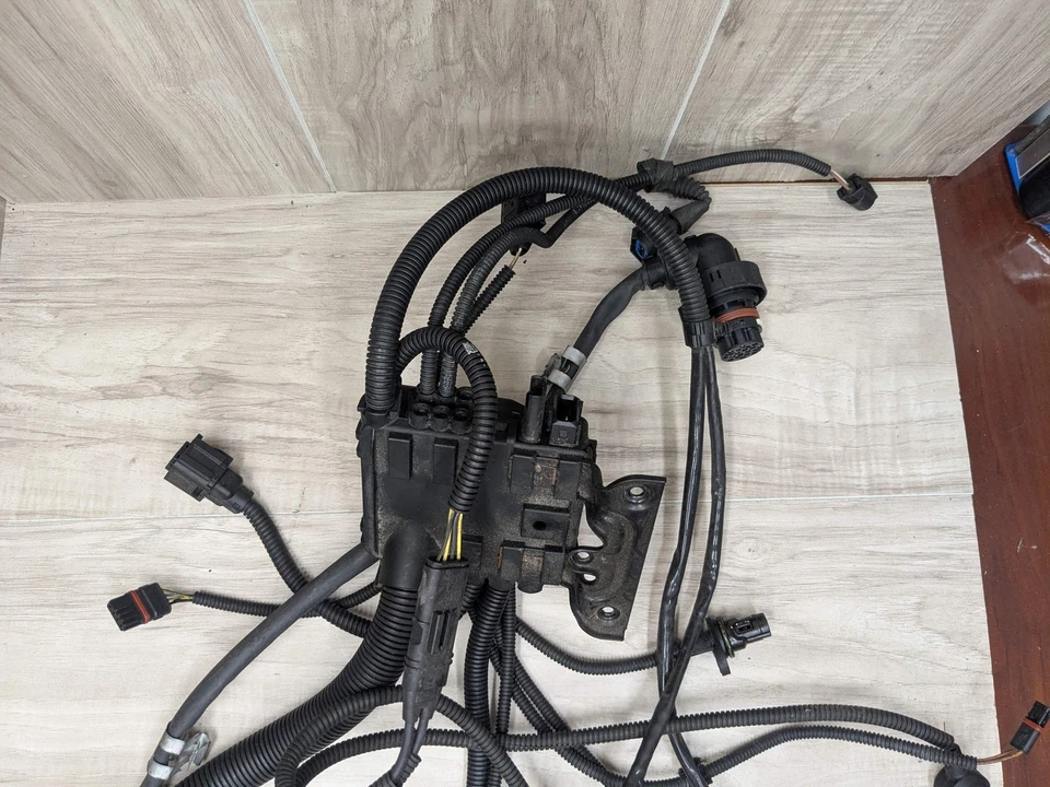 07-10 OEM BMW E90 E92 E93 335 335is N54 Engine Wiring Harness - Image 4 of 4
