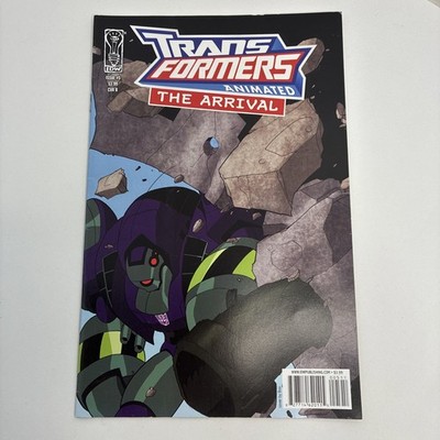 Transformers Animated The Arrival Comic Book Cover B #5 VGC First Printing 2008