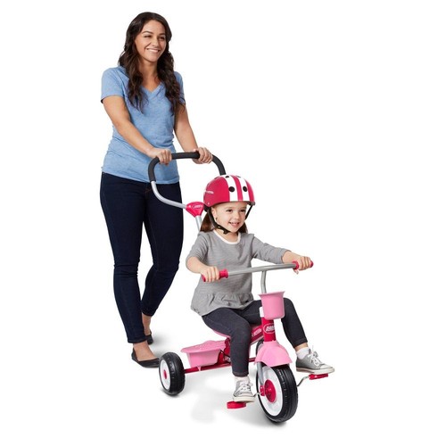 Radio Flyer Adjustable Toddlers Kids Trike Pink 4-in-1 Stroll Canopy - Picture 18 of 24