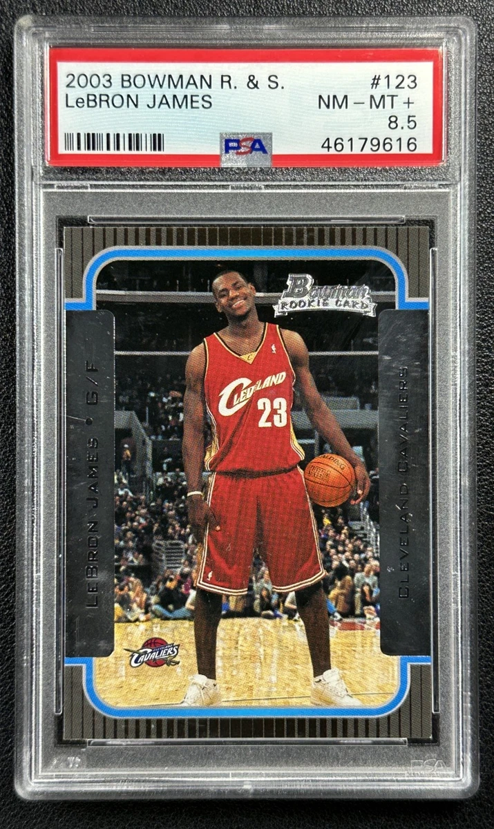 Bowman LeBron James Basketball Cleveland Cavaliers Sports Trading
