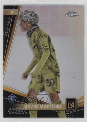 2024 Topps Chrome MLS Refractor David Martinez David Martínez #128 Rookie RC j3z