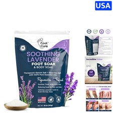 Revitalizing Lavender Epsom Salt Foot Soak Tub   Ultimate Relaxation Spa
