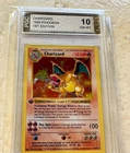PGC 10 Charizard 1ST Edition Base 1999 Holo Pokemon PSA 4/102 Card Shadowless #2
