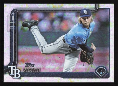 2025 Topps #681 Shane Baz COMPLETE SET FOILBOARD /417 Tampa Bay Rays