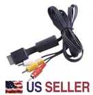 PlayStation PS3 PS2 PS1 Console System AV Audio Video Cable Cord 1 year warranty