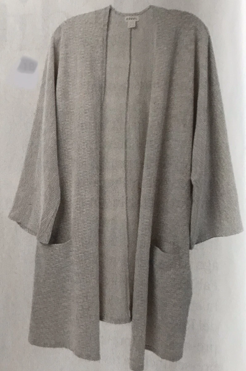 Donni ribbed sweater coat deals