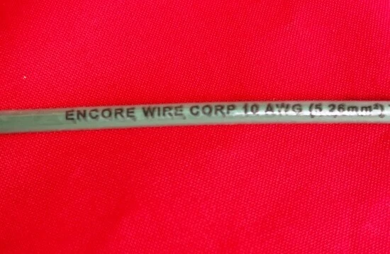 ENCORE WIRE SUPERSLICK BUILDING WIRE, 25796052, 10 AWG, APROX. 200', VERDE Foto 4 de 4