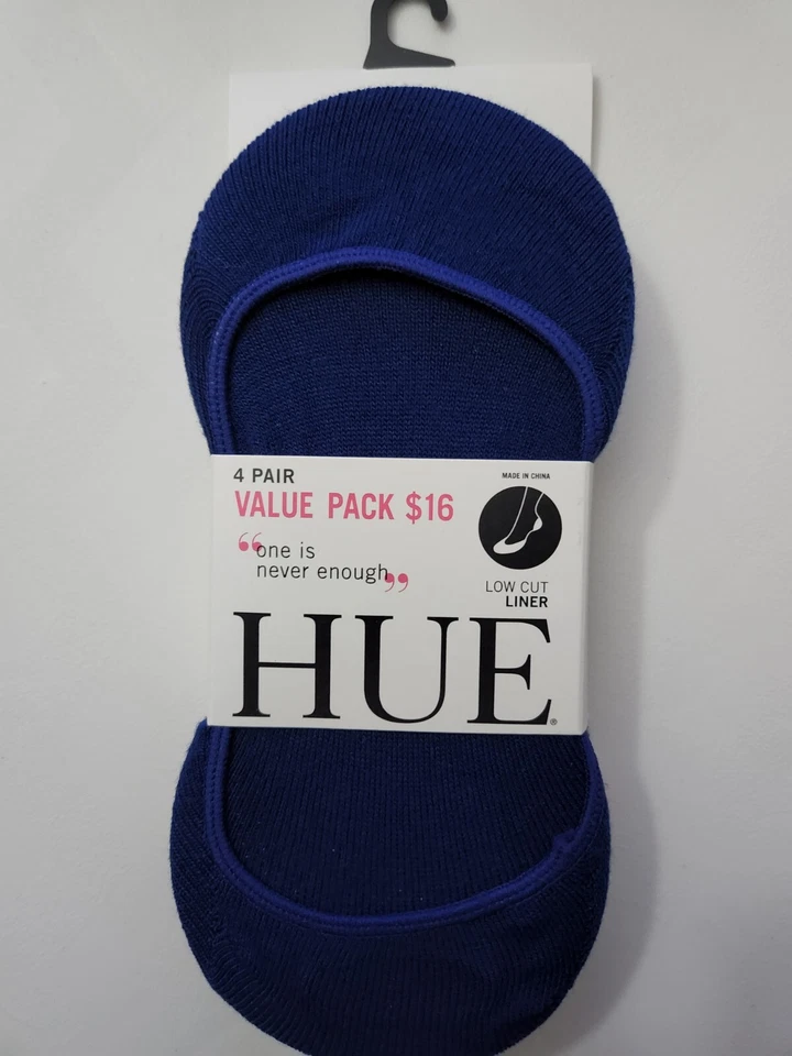 Оттенок U20050 женские носки кроссовок вкладыш носок один размер «4 упаковки» выбрать/цвет $16 - Изображение 3 из 4