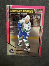 20-21 UD O-Pee-Chee Platinum Marquee Rookie Matte Pink 189 Olli Juolevi
