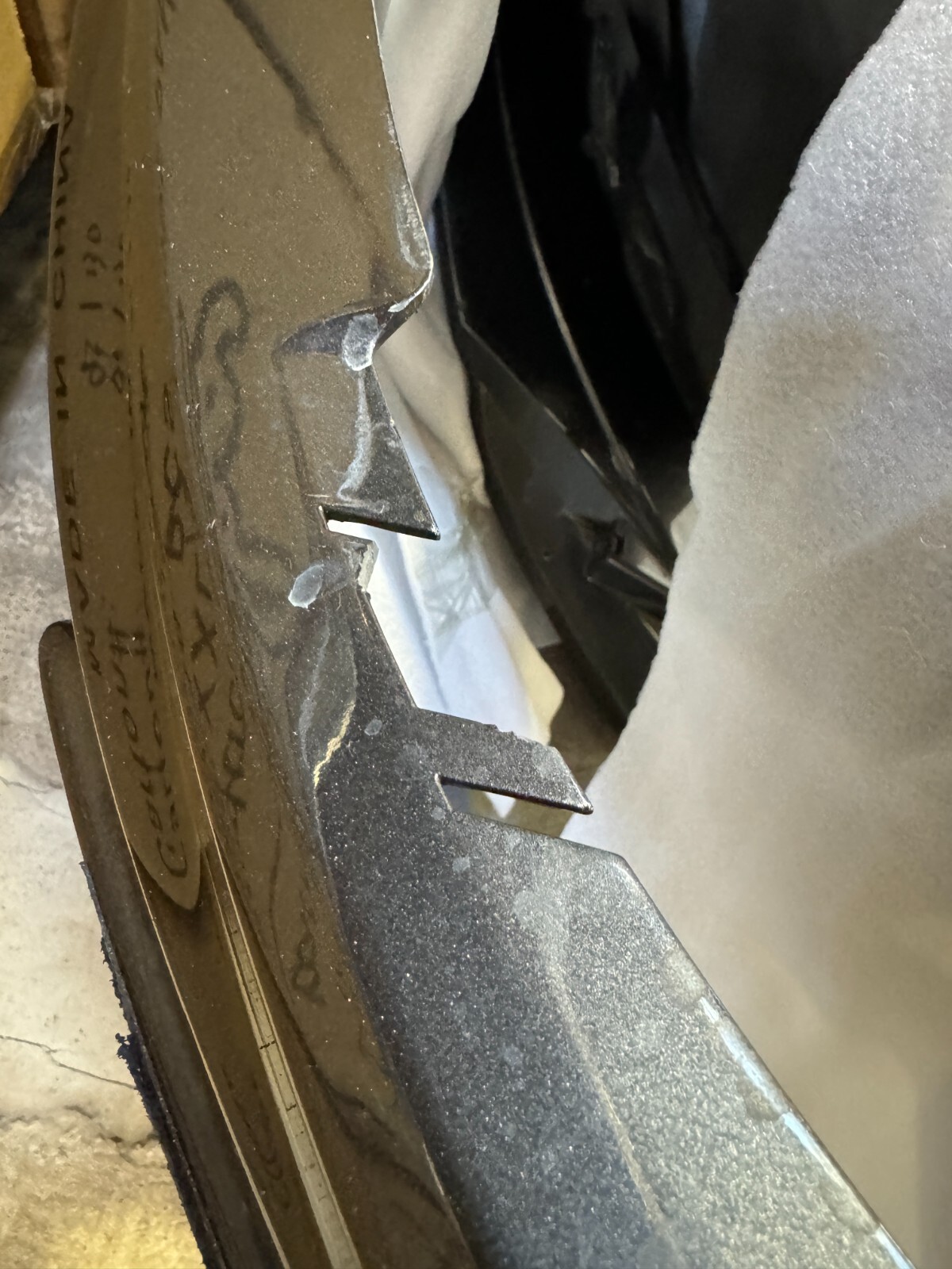 2016-2021 McLaren 570S OEM BACK REAR BUMPER COVER - LIKE NEW, gray