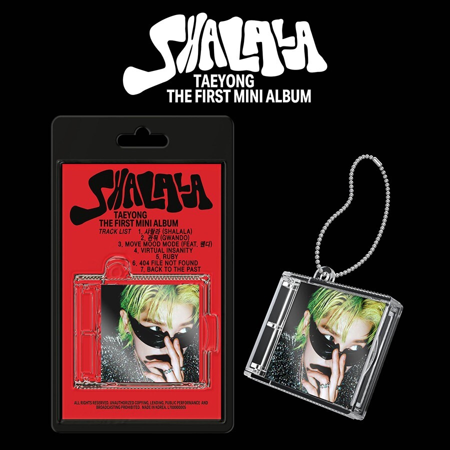 TAEYONG [SHALALA] 1st Mini Album SMINI Ver/NFC CD+Ball Chain